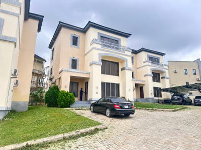 Exquisitely Finished 4 Bedroom Detached Duplex Serviced with Acs, Asokoro District, Abuja, Terraced Duplex for Rent