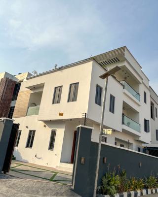 Contemporary 5 Bedroom Detached Duplex with Bq, Pool & Rooftop Terrace, Ikate Elegushi, Lekki, Lagos, Detached Duplex for Sale