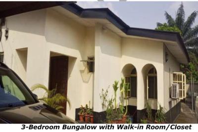 a Demolishable 3bedroom Bungalow with 2 Room Bq on About 600sqm of Lan, Okupe Estate, Maryland, Lagos, Detached Bungalow for Sale