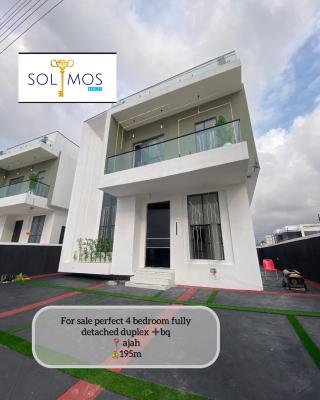 Luxury 4bedroom Fully Searched Duplexbq, Ajah, Ajah, Lagos, Detached Duplex for Sale