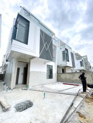 Excellent 4 Bedroom Fully Detached Duplex with Open Top Terrace and Bq, Chevron, Lekki, Lagos, House for Sale