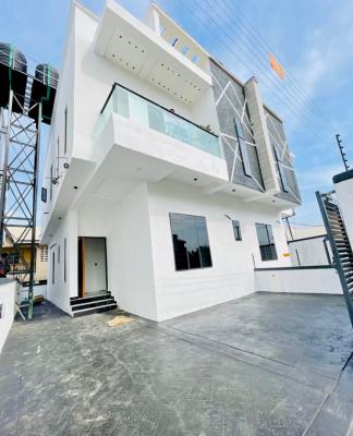 Newly Solid Built with a B Q, Sangotedo, Ajah, Lagos, Semi-detached Duplex for Rent