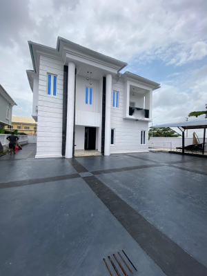 Contemporary 5 Bedroom Detached Duplex with B.q, Osapa, Lekki, Lagos, Detached Duplex for Sale