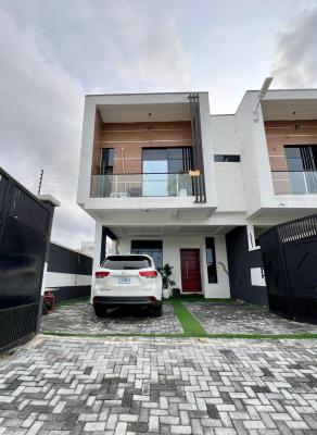 Furnished 4 Bed Terrace Duplex with Private Compound, Inverter and 10, Ilaje Ikota Lekki, Ikota, Lekki, Lagos, Terraced Duplex for Sale