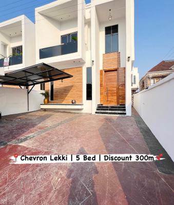 Contemporary 5 Bedroom Detached Duplex with Bq, Chevron, Lekki, Lagos, Detached Duplex for Sale