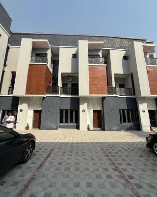 Newly Built 4 Bedroom Terrace Duplex with Bq, Gilmore, Jahi, Abuja, Terraced Duplex for Sale
