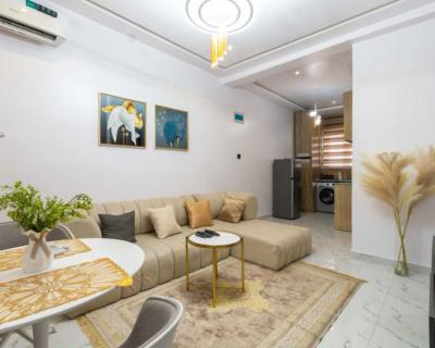 Fully Furnished 1 Bedroom Apartment, Ologolo, Lekki, Lagos, Flat / Apartment for Rent
