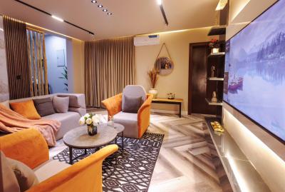 Spacious Massive Luxury 3bedroom Furnish Apartment, Secure Estate Spar Road Ikate Lagos, Lekki, Lagos, Flat / Apartment for Rent