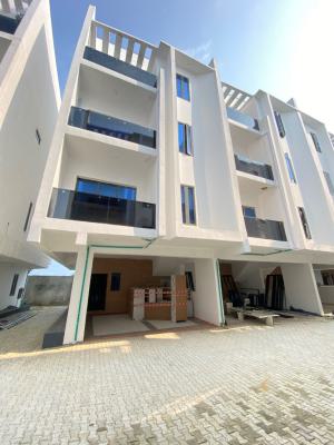 Brandnew Waterview 4bedroom Terrace Duplex with Bq, New Road Chevron Lekki Lagos, Lekki, Lagos, Terraced Duplex for Rent