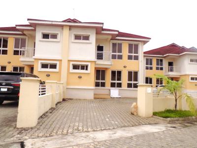 24hrs Electricity 4 Bedroom Semi Detached Duplex with Bq in an Estate, Cadogan  Estate, Osapa, Lekki, Lagos, Detached Duplex for Rent