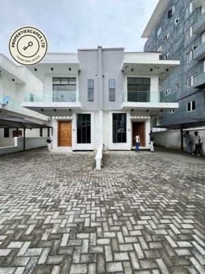Most Affordable 4 Bedroom Semi Detaced Duplex with Bq, Osapa London, Lekki, Lagos, Semi-detached Duplex for Sale