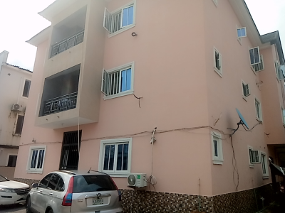 a Neatly and Massively Built 3 Bedroom Flat, Osapa, Lekki, Lagos, Flat / Apartment for Rent