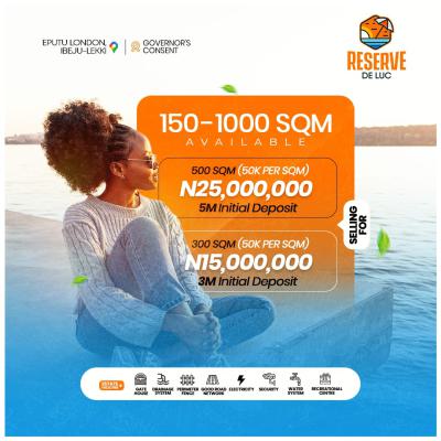 Luxury Meets Opportunity with Cofo, Eputu London, Eputu, Ibeju Lekki, Lagos, Residential Land for Sale