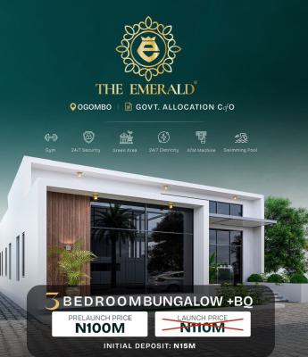 Affordable Off-plan 3 Bedroom Bungalow,ogombo Adesanya Ajah Lekki, Ogombo Adesanya Ajah Lekki, Ajah, Lagos, Detached Bungalow for Sale
