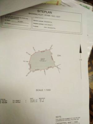1973sqm, Residential, Fcda Rofo Handy,, Kiami District, Lugbe District, Abuja, Residential Land for Sale