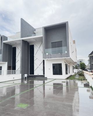 5bedroom Luxurious Semi Detached Self + Bq and Pool, Victory Park Estate, Osapa, Lekki, Lagos, Semi-detached Duplex for Sale