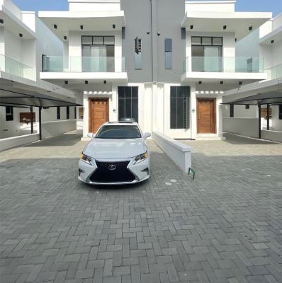 4 Bedroom Semi Detached Duplex with a Bq, Osapa, Lekki, Lagos, Semi-detached Duplex for Sale