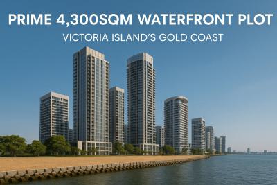 Prime 4,300sqm Waterfront Plot -- Victoria Islands Gold Coast, Ozumba Mbadiwe Way, Victoria Island (vi), Lagos, Mixed-use Land for Sale