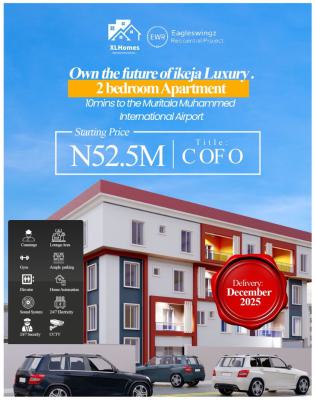 Luxury 2-bedroom Serviced Apartments in a Decent Estate (off-plan), This Project Is Perfect for Smart Investors and Airbnb Operators, Adeniyi Jones, Ikeja, Lagos, Block of Flats for Sale