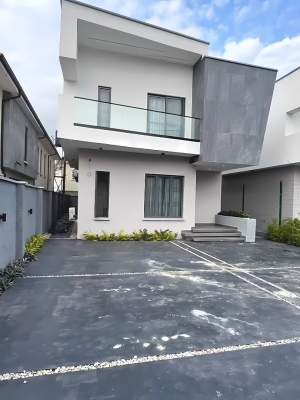 Contemporary 4 Bedroom Duplex in a Secure Estate, Peter Odili Road, Trans Amadi, Port Harcourt, Rivers, Detached Duplex for Sale