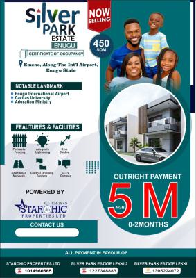 Residential Plot of Land in Emend, Enugu, Emene, Enugu, Enugu, Residential Land for Sale