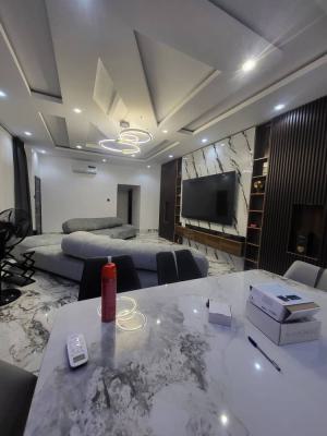 Brand Newly Built Luxury Serviced 3bedrooms Apartment, Alpha Beach, New Road, Lekki, Lagos, Flat / Apartment for Rent