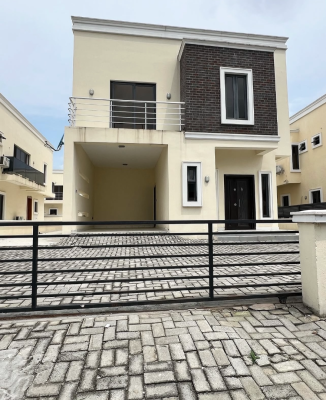 Five Bedroom Fully Detached Duplex, Chevron, Lekki, Lagos, Detached Duplex for Rent