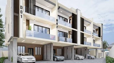 4 Bedroom Townhouses Plus 1 Room Bq (off-plan) ﻿﻿2 Bq, Ikeja, Lagos, Semi-detached Duplex for Sale
