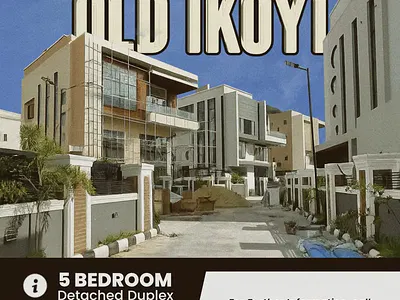Oakhomes: 5 Bedroom Detached Duplex — ., Old Ikoyi, Ikoyi, Lagos