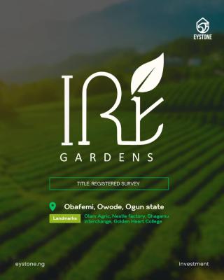 Land, Ire Gardens, Obafemi Owode, Ogun, Residential Land for Sale