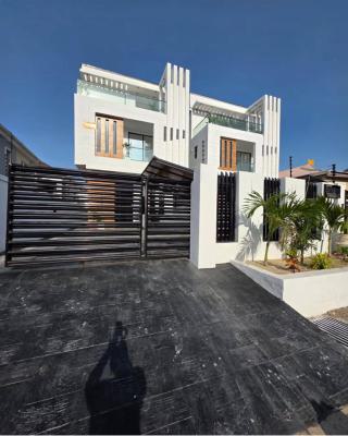 5 Bedroom Detached Duplex with O Roof Top Terrance and  a Pool, Idado , Osapa, Lekki, Lagos, Detached Duplex for Sale