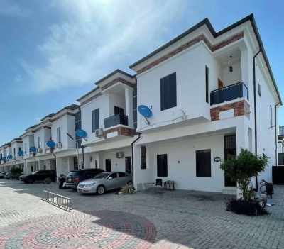 Self Service 3bedroom Terrace Duplex at Harris Drive Vgc, Harris Drive Vgc By J.j Apartment, Vgc, Lekki, Lagos, Terraced Duplex for Rent
