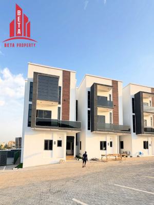 Newly Built 4 Bedroom Terrace Duplex with Bq Inside an Estate, Katampe, Abuja, Terraced Duplex for Rent