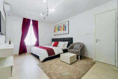 Fully Furnished Serviced with 24hrs Power, Swimming Pool, Gym, Off Durosimi Etti Street, Lekki Phase 1, Lekki, Lagos, Flat / Apartment for Rent