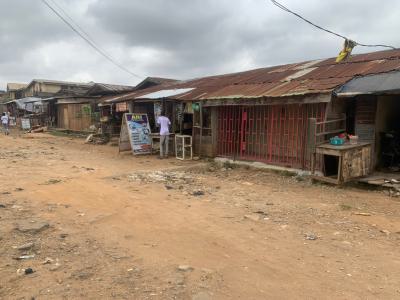 Full Plot of Land with 5 Shops, Governor Road, Ikotun, Lagos, Commercial Land for Sale