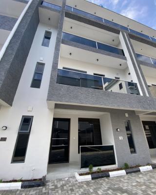 Brand New 4 Bedroom Terrace with Bq, Victoria Island (vi), Lagos, Terraced Duplex for Rent