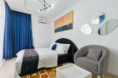 Executive Furnished 2 Bedroom Flat with 24 Hours Light and Modern Faci, Off Bisola Durosinmi Etti, Lekki Phase 1, Lekki, Lagos, Flat / Apartment for Rent