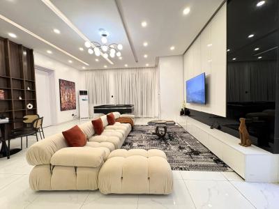 Most Luxurious 2 Bedrooms Apartment with Cinematic Room, Snooker, Gym and Ps5, Lekki Phase 1, Lekki, Lagos, Flat / Apartment Short Let