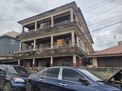 Demolishable 2 Storey Building with Bungalows, Iwaya, Yaba Lagos, Yaba, Lagos, House for Sale