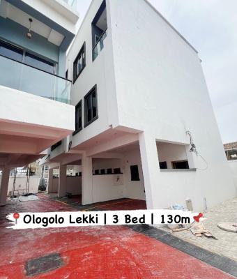 Serviced 3 Bedroom Terrace Duplex, Ologolo, Lekki, Lagos, Block of Flats for Sale