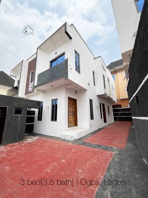 Deluxe 3 Bed Semi Detached Duplex with Bq, in a Serene & Secured Estate, Ogba, Ikeja, Lagos, Semi-detached Duplex for Sale