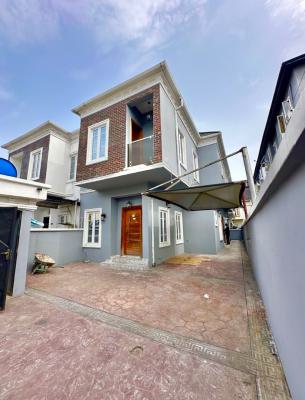 Well Built Self Serviced 4 Bedroom Terrace Duplex with Bq, Osapa, Lekki, Lagos, Semi-detached Duplex for Rent