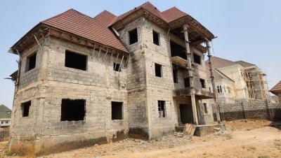 2 Mansion in a Large Compound Space of 1300sqm at Riverpark Estate, Lugbe District, Abuja, Detached Duplex for Sale