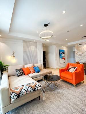 Luxuriously Furnished 2bedroom Apartment in a Serviced Tower, Bluewaters Tower, Oniru, Victoria Island, Lagos, Oniru, Victoria Island (vi), Lagos, Flat / Apartment for Rent