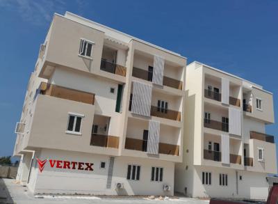 All New Standard Ensuit 3 Bedroom Spacious Apt Upstairs, Off Mobil Road Ilaje in a Serviced Est, Ikota, Lekki, Lagos, Flat / Apartment for Rent