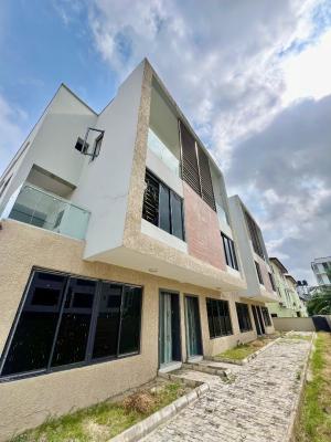 Newly Built 4 Bedroom Terrace with Bq in a Gated Estate, in a Highly Coveted Estate Off Kunsela ,ikate, Ikate, Lekki, Lagos, Terraced Duplex for Rent