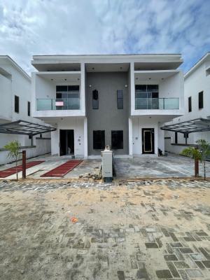 Lovely 4 Bedroom Semi Detached Duplex with a Bq in a Secured Estate, Chevron Toll Gate, Orchid Road, Lekki, Lagos, Semi-detached Duplex for Sale