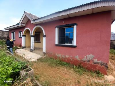 2 Bedroom Flat with a Room Self Contained Setback with Foundation, Itele Close to Ayobo Lagos, Ado-odo/ota, Ogun, Detached Bungalow for Sale