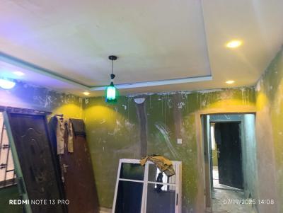Newly Built Mini Flat Pop Ceiling Prepaid Meter Wardrobe 9ice Kitchen, Meiran Ijaiye Lagos, Meiran, Agege, Lagos, Mini Flat (room and Parlour) for Rent