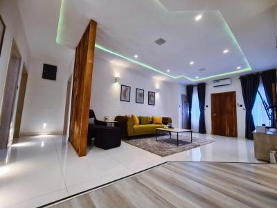 Fully Furnished and Serviced 3 Bedroom Apartment with Pool, Off Admiralty Way, Lekki Phase 1, Lekki, Lagos, Flat / Apartment for Rent
